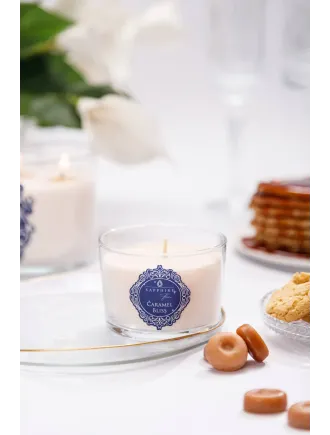 Caramel Bliss Doğal Soya Mum – 220 g