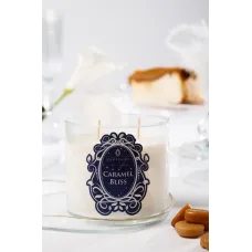 Caramel Bliss Doğal Soya Mum – 450 g