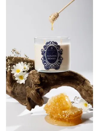 Golden Honey Doğal Soya Mum – 450 g