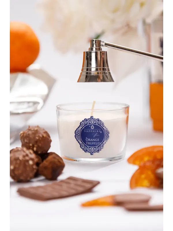 Orange Truffle Doğal Soya Mum – 220 g