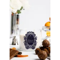 Orange Truffle Doğal Soya Mum – 450 g