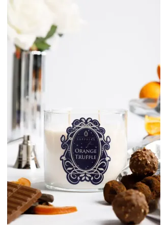 Orange Truffle Doğal Soya Mum – 450 g