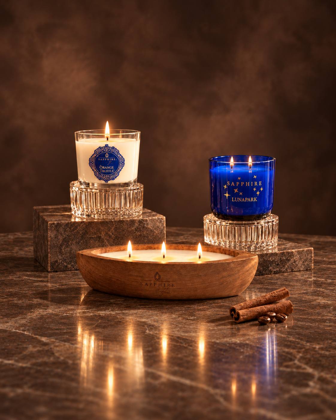 Sapphire Home candle collection