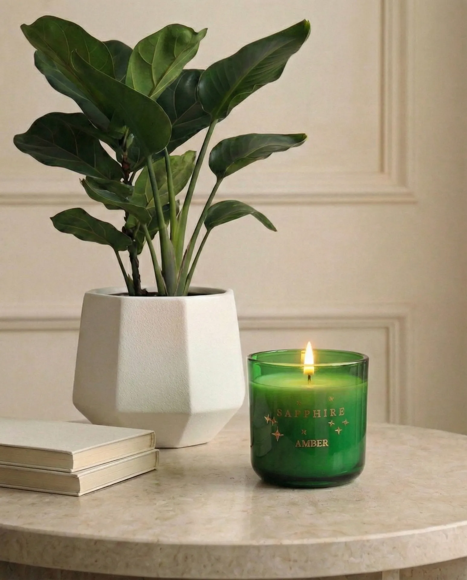 Amber Doğal Soya Mum – 250 g