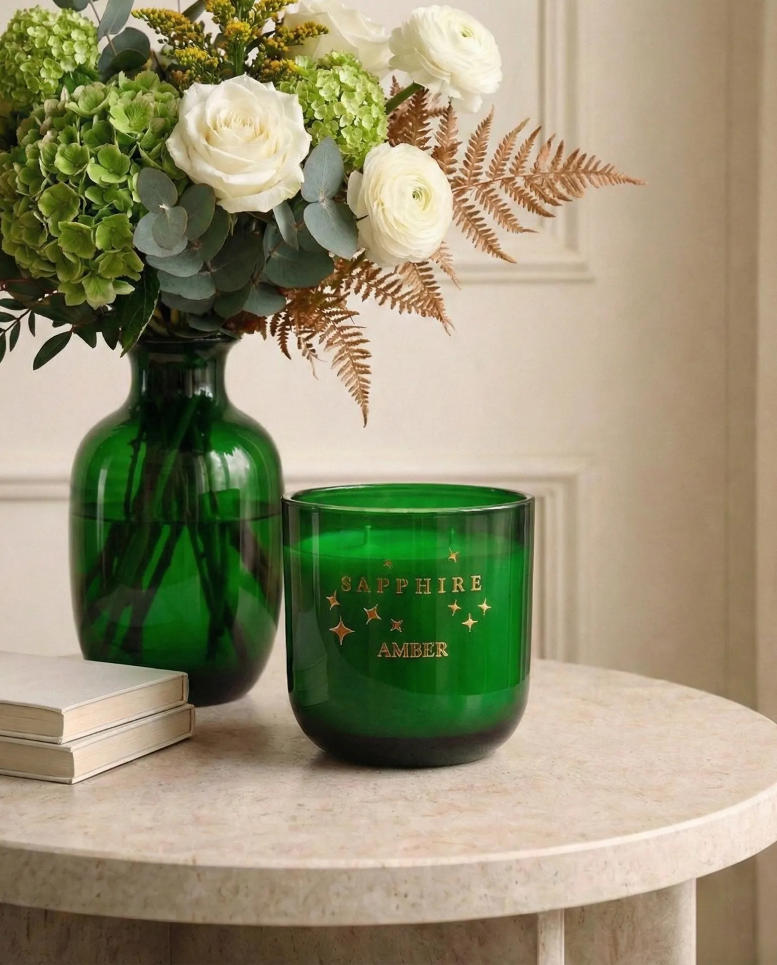 Amber Doğal Soya Mum – 400 g detay görseli 3