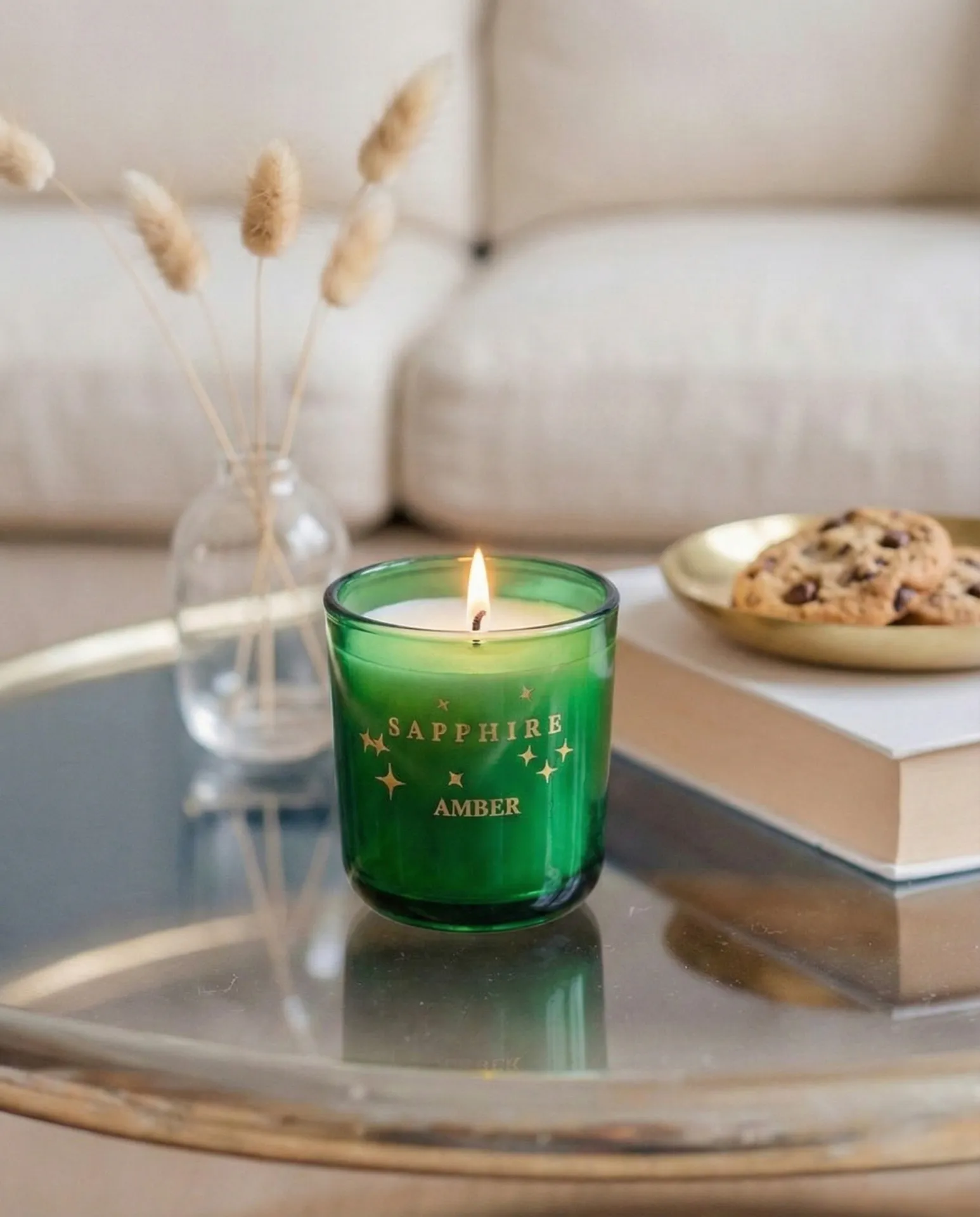 Amber Doğal Soya Mum – 250 g detay görseli 4